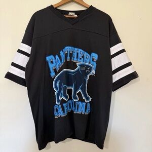 Black and Blue Panthers Graphic Men's Shirt